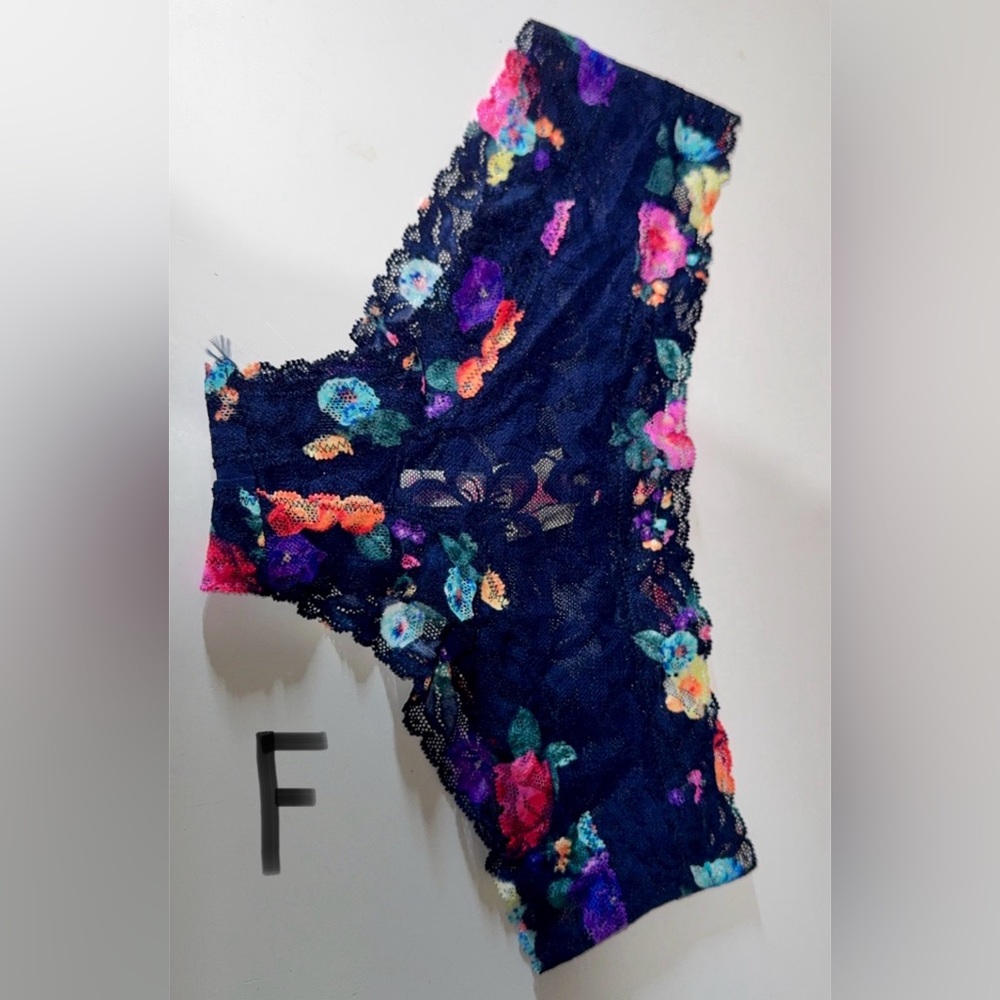 PINK Floral Lace Panty